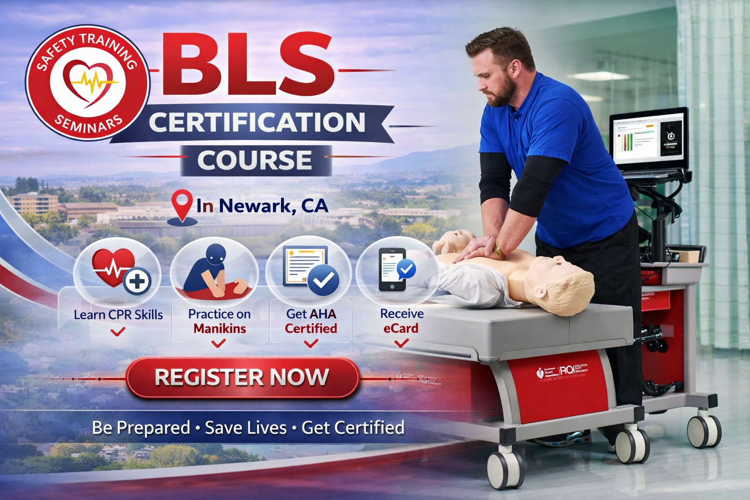 BLS Certification Course in Newark, CA